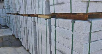 昌都芝麻白路牙石，路侧石