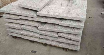 昌都芝麻白蘑菇石，自然面