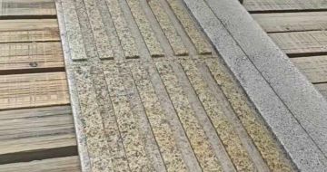 昌都黄金麻盲道石 盲条