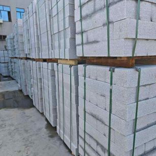 昌都芝麻白路牙石，路侧石