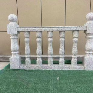 昌都芝麻白阳台栏杆 花岗岩栏杆