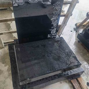 昌都花岗岩墓碑石 墓碑 套墓