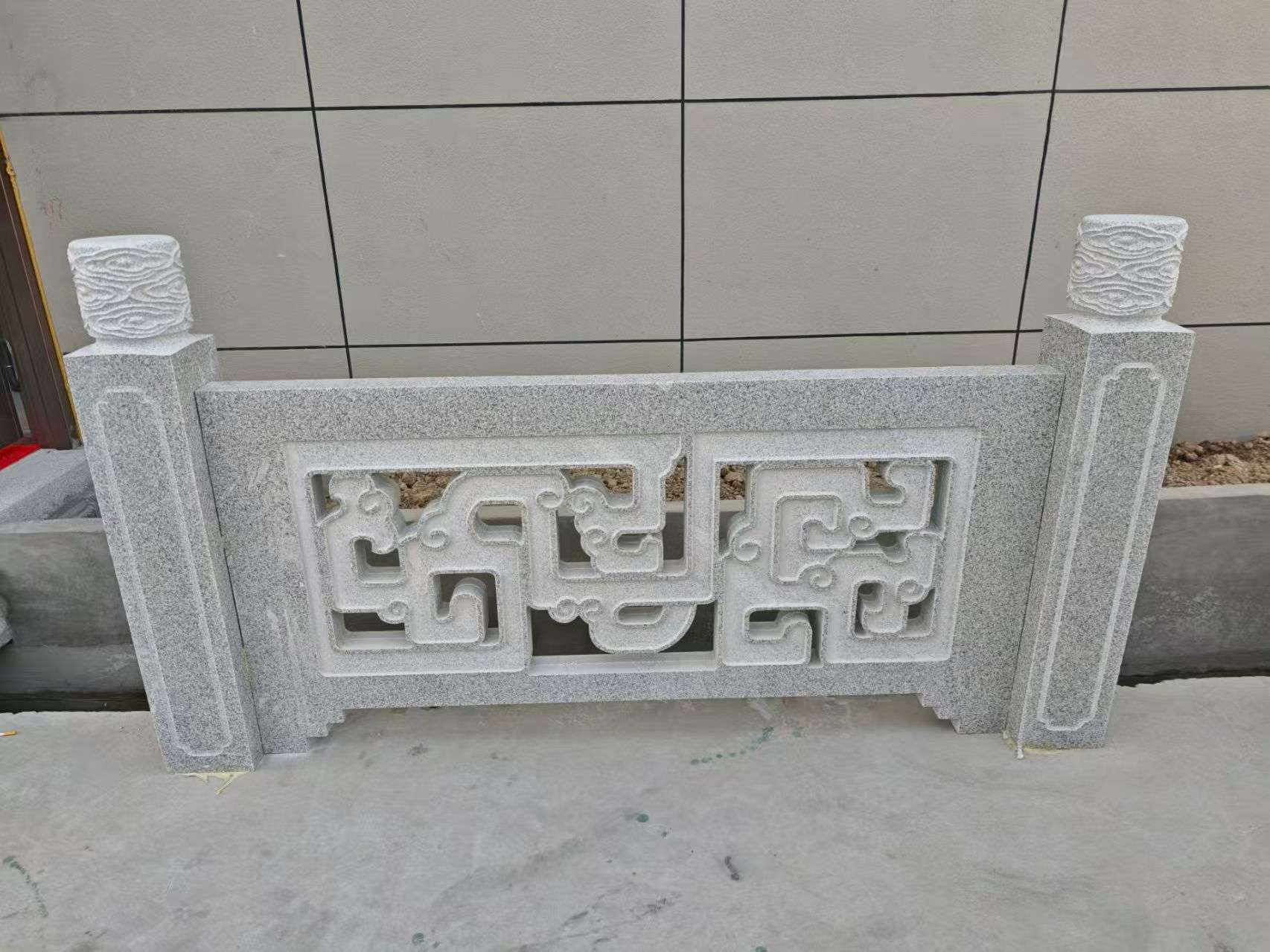 昌都芝麻白河道栏杆 桥栏杆